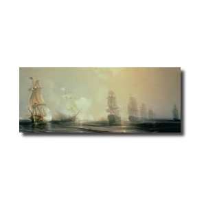  Naval Battle In Chesapeake Bay 3rd September 1781 1848 
