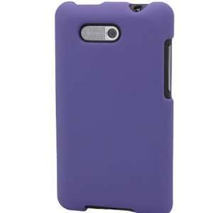  Crystal Hard PURPLE RUBBERIZED Faceplate Cover Sleeve Case 