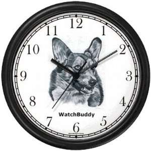  Corgi Pembroke Welsh Dog Wall Clock by WatchBuddy 
