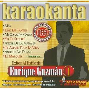  Karaokanta KAR 4583   Enrique Guzman 1   Spanish CDG 