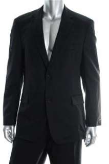 Boss Hugo Boss NEW Mens 2 Button Suit Black Wool 44R  