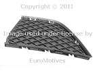 bmw x3 3 0si bumper cover grille left front closed