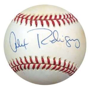  Alex Rodriguez Autographed/Hand Signed AL Baseball PSA/DNA 