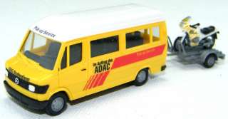 87 Scale Mercedes Benz 207 D Bus & Trailer by Herpa  