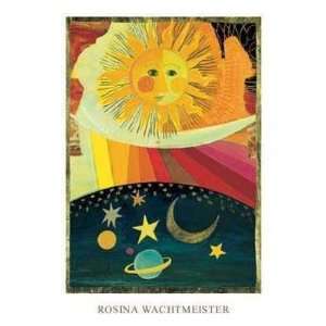  Sonne Mond Und Sterne Poster Print