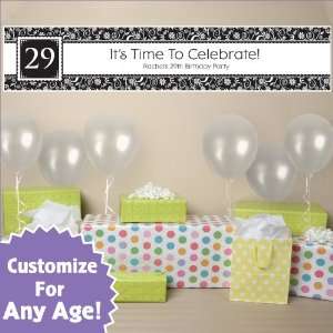    Any Year   Personalized Birthday Party Banner Toys & Games