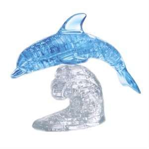  Dolphin 3D Jigsaw Puzzle (Blue) Toys & Games