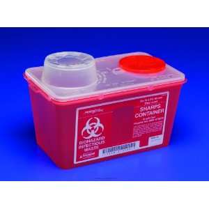   Sharps Containers, Monoject Sharp Cntnr 4Qt Red, (1 CASE, 40 EACH