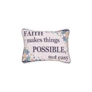   Faith Stars Decorative Throw Pillows 9 x 12