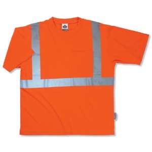   8290 IS Class 2 Standard T Shirt with Insect Shield, Orange, 4X Large