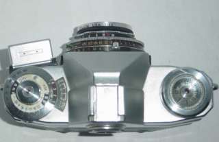 Zeiss Ikon Contaflex II (2) 35mm Rangefinder Film Camera with 45mm 