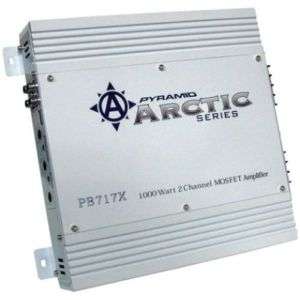 Pyramid PB717X 1000 Watt 2 Channel Bridgeable Amplifier 068888879347 