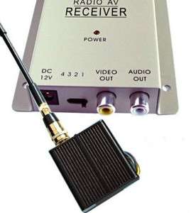 2Ghz 4xChannels Color Wireless 1000mW AV Transmitter Receiver @1w 
