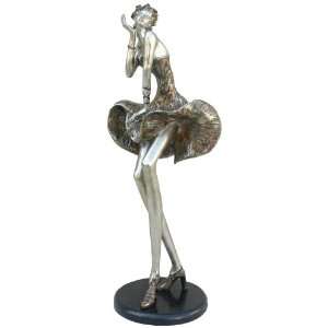  Marvelous Young Lady Posing Sculpture
