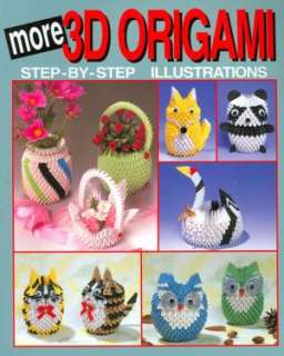   More 3D Origami Step by Step Illustrations by Joie 
