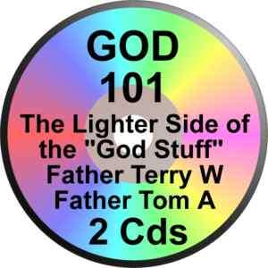 FATHER TOM + TERRY GOD 101 2CD LIGHTER OF SIDE ALCOHOLICS ANONYMOUS 