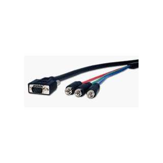   Pro Series VGA HD15 plug to 3 RCA plugs cable 50ft   VGA15P 3RCA 50HR