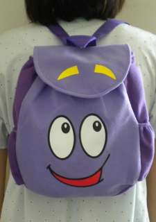 Dora the Explorer Purple Plush Backpack Shoulder Bag  