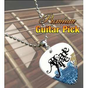  Arcade Fire Premium Guitar Pick Necklace Musical 
