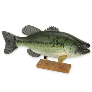 Largemouth Bass Fish Sculpture
