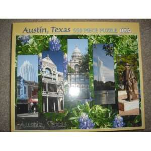  Austin, Texas 550 Piece Puzzle Toys & Games