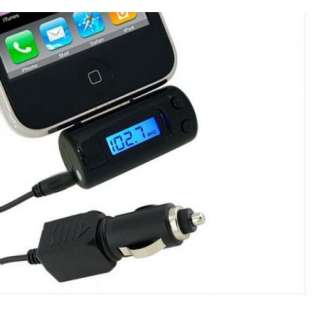 NEW FM Transmitter+Car Charger for iPod Touch iPhone 3G 3GS iPhone 4 