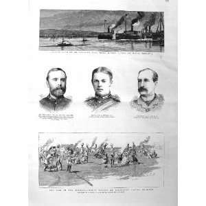   1885 WAR SOUDAN CASTES COOKING NEWMAN SCULLING BOATS