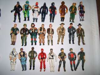 Huge Lot of GI JOE Action Figures Accessories RARE Collectible G.I 