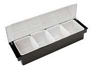   Cuisine ABS Plastic Bar Cocktail Container (3 storage compartments