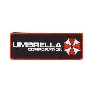  Resident Evil Rectangle Size Umbrella Corporation Logo Patch Clothing