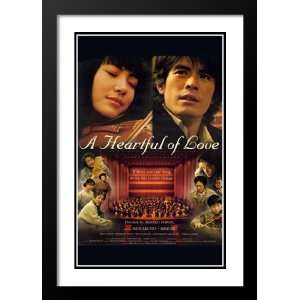  A Heartful of Love 32x45 Framed and Double Matted Movie 