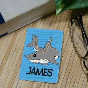  Personalized Shark Bookmark