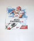 BOOKLET ONLY (NO GAME) for NCAA FOOTBALL 11 PS3