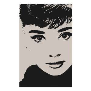 Audrey Hepburn Brekafast At Tiffanys Stencil PAPER POSTER measures 36 