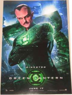 This listing is for a set of two promotional posters for the Green 