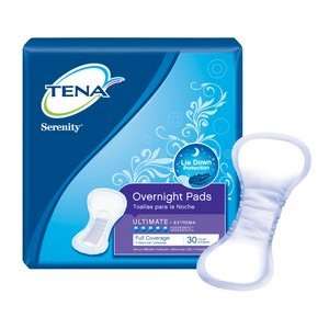   of Tena Serenity Overnight Pad   30 per pack   SCA Personal Care 57400