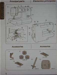 Brother VX 1120 Sewing Machine Instruction Manual On CD