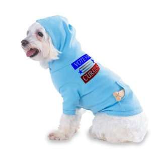 VOTE FOR CURATOR Hooded (Hoody) T Shirt with pocket for your Dog or 