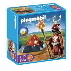  Playmobil 5104 Fire Guardian with LED Fire Toys & Games