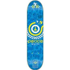   Adelmo Peace In Brazil Skateboard Deck   8.06