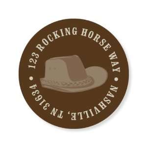  Tip Your Hat Yall Chocolate Round Stickers