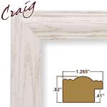 Picture Frame Smooth Satin White 1 Wide Complete New Frame (FW177WH 