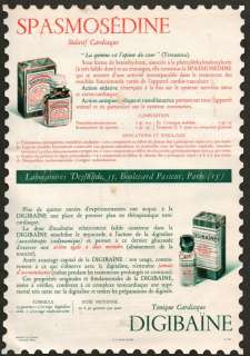 This is a two sided advertisement for a French nerve tonic printed 