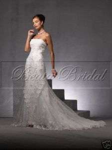Custom LACE Elegant WEDDING DRESS/BRIDAL GOWN/PROM Z009  
