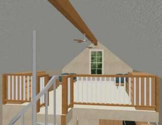 Complete House Plans    450 + 270 Loft s/f Cottage  
