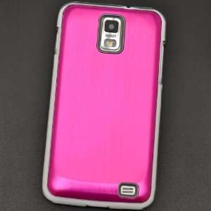  Samsung Galaxy S2 Skyrocket i727 AT&T Pink Brush Scratch 