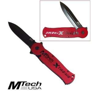  NEW WhetstoneT Red Xtreme Double Blade Folder   25 MXRED 