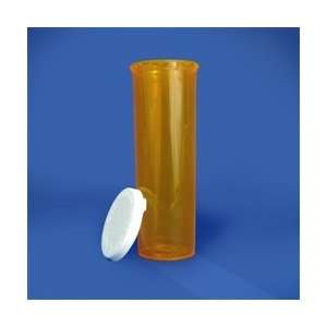 Amber Pharmacy Vials, Snap Caps, 60 dram (222 mL), case of 140  