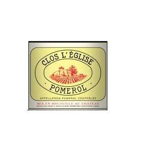  Clos Leglise Pomerol 2006 750ML Grocery & Gourmet Food