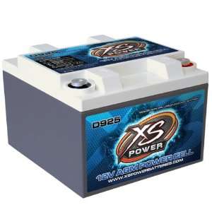  XS Power D925 12V AGM Battery, Max Amps 2000A   2000W 